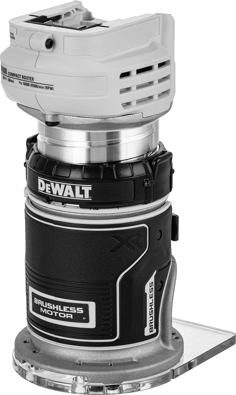 Akülü Freze, DeWalt Dcw600B, 1-1/4 hp