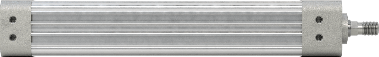 Kapalı Gövdeli NFPA Hava Silindiri, 1-1/2" Delik Çapı, 8" Strok Uzunluğu