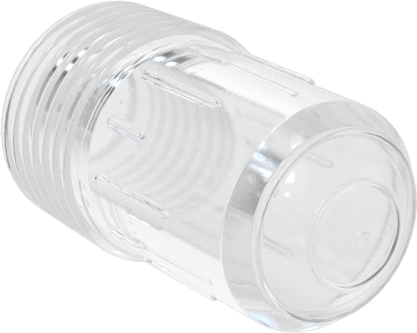 Easy-View Dayanıklı Yağ Gözetleme Camı, 1/2 NPT Erkek