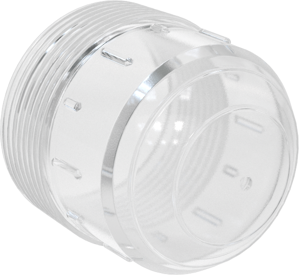 Easy-View Dayanıklı Yağ Gözetleme Camı, 1-1/2 NPT Erkek