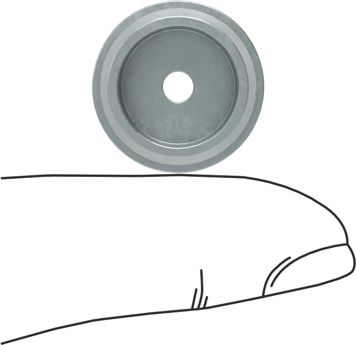 1/2" Çelik Boru Dış Çapı O-Ring Yüz Conta Bağlantısı için Adaptör