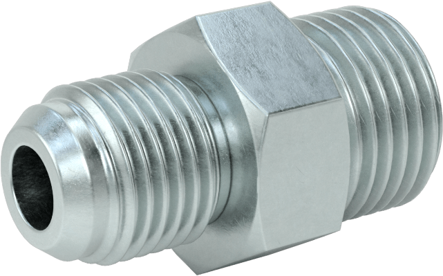 O-Ring Yüz Contalı Bağlantı Parçası, Adaptör, 3/8" Dış Çap Erkek 37 Derece Genişletilmiş Çelik Boru için
