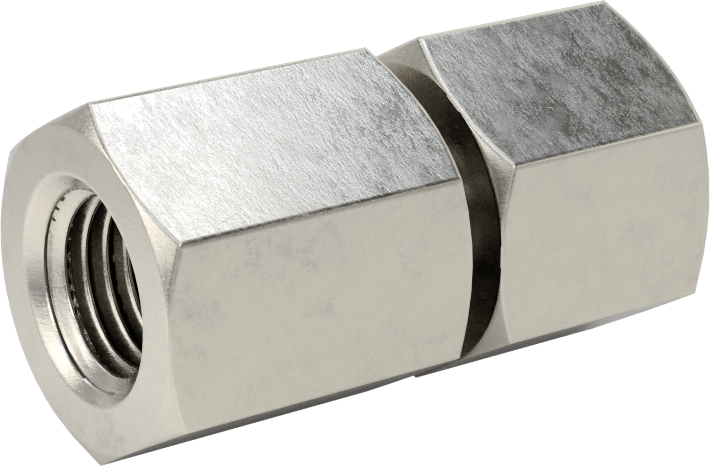 O-Ring Yüz Contalı Bağlantı Parçası, 1/4“ Boru Dış Çapı x 7/16”-20 UNF Dişi için Dişi Adaptör