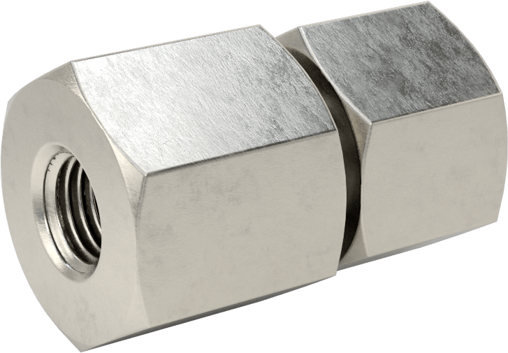 O-Ring Yüz Contalı Bağlantı Parçası, 1/2“ Dış Çaplı Boru x 7/16”-22 UNF Dişli için Dişli Adaptör