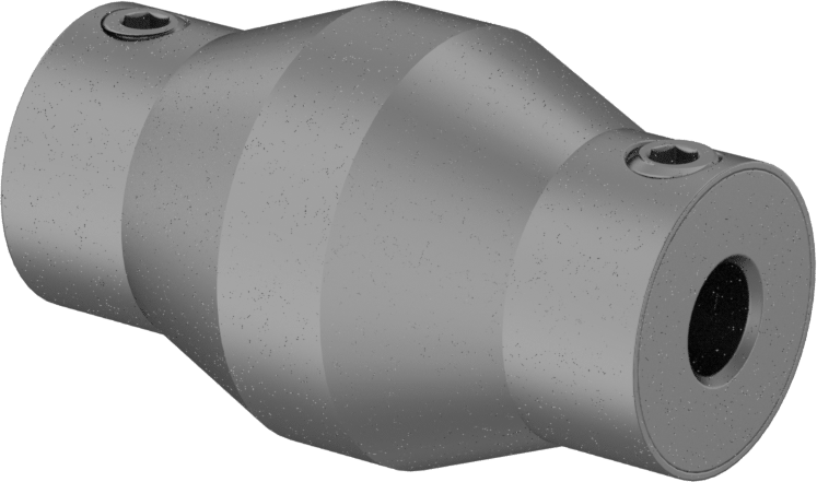 Esnek Mil Kesme Kaplini, 5/16“ x 5/16” Mil Çapı için, 10 inç-lb Maksimum Tork