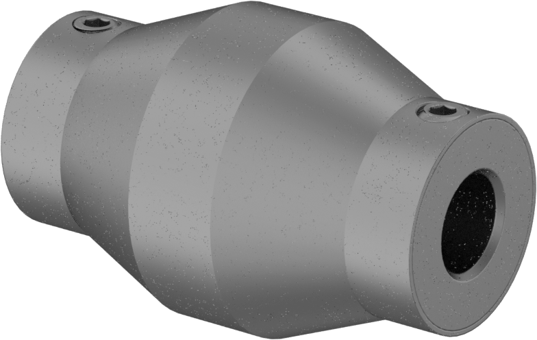 Esnek Mil Kesme Kaplini, 1/2“ x 1/2” Mil Çapı için, 20 in.-lbs. Maksimum Tork