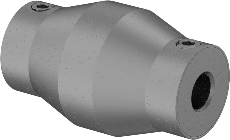 Esnek Mil Kesme Kaplini, 3/8“ x 1/2” Mil Çapı için, 13 inç-lbs. Maksimum Tork