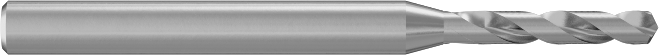Genişletilmiş Şaftlı Karbür Matkap Ucu, TiN Kaplamalı, 5/64" Boyut