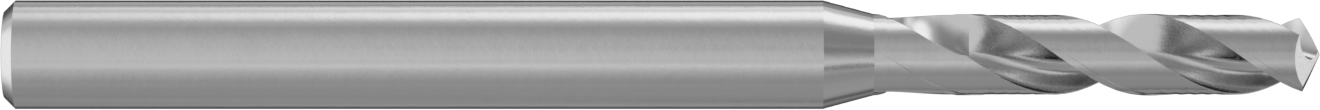 Genişletilmiş Şaftlı Karbür Matkap Ucu, TiN Kaplamalı, 3/32" Boyut