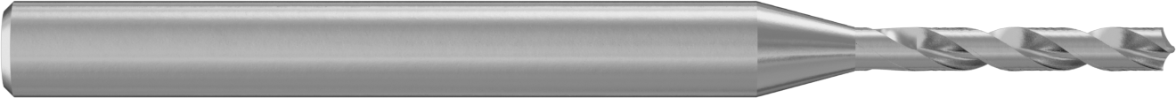 Genişletilmiş Şaftlı Karbür Matkap Ucu, TiN Kaplamalı, 1,45 mm Boyut
