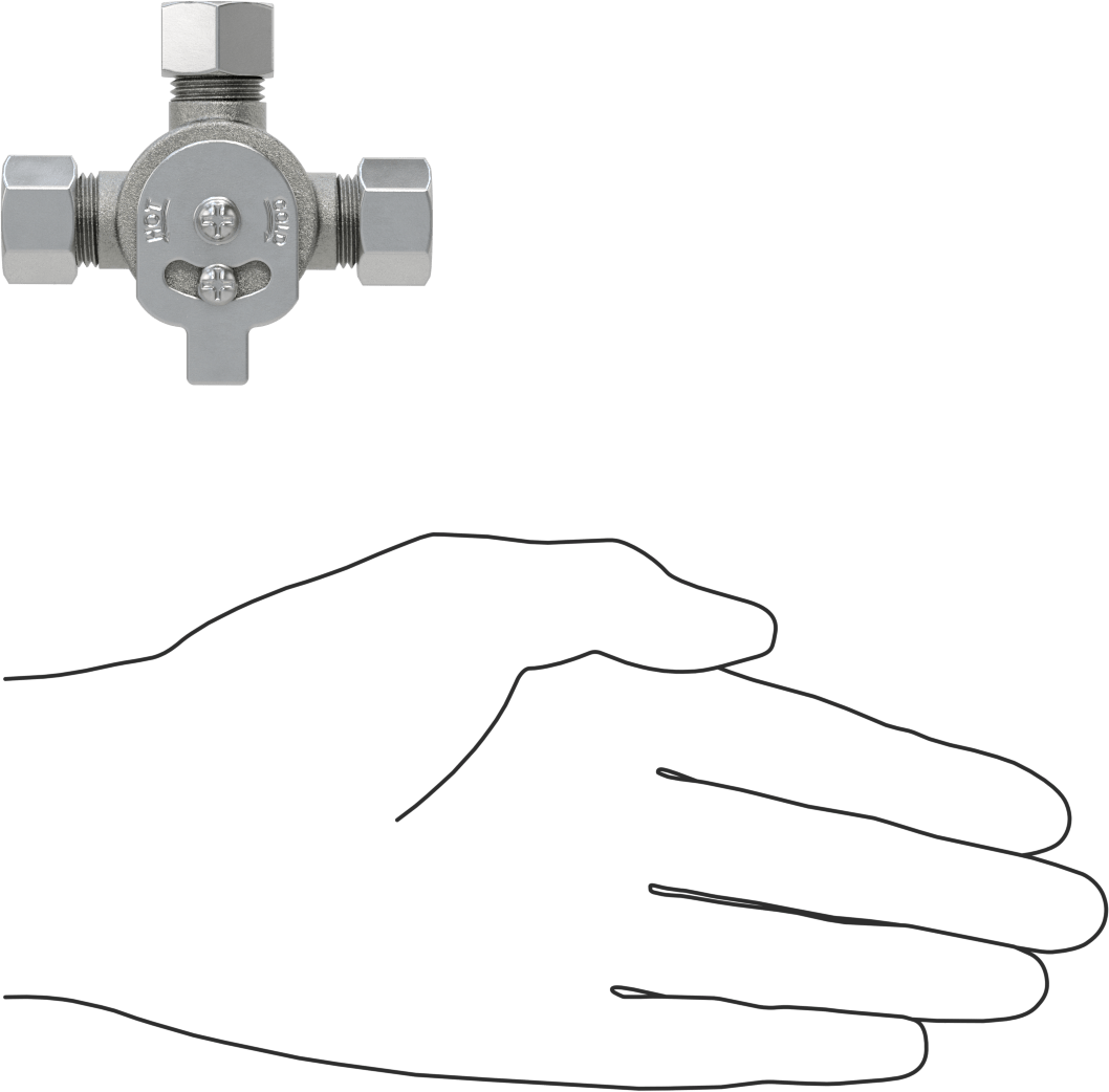 Dokunmatik Lavabo Musluğu Yedek Parçası, Model Numarası Tlm10 Toto Musluklar için Karıştırma Vanası