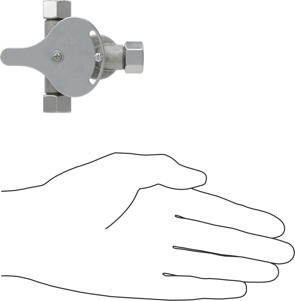 Dokunmatik Lavabo Musluğu Yedek Parçası, Zurn Model Numarası P6900-Mv-XL Filtre ve Karıştırma Vanası