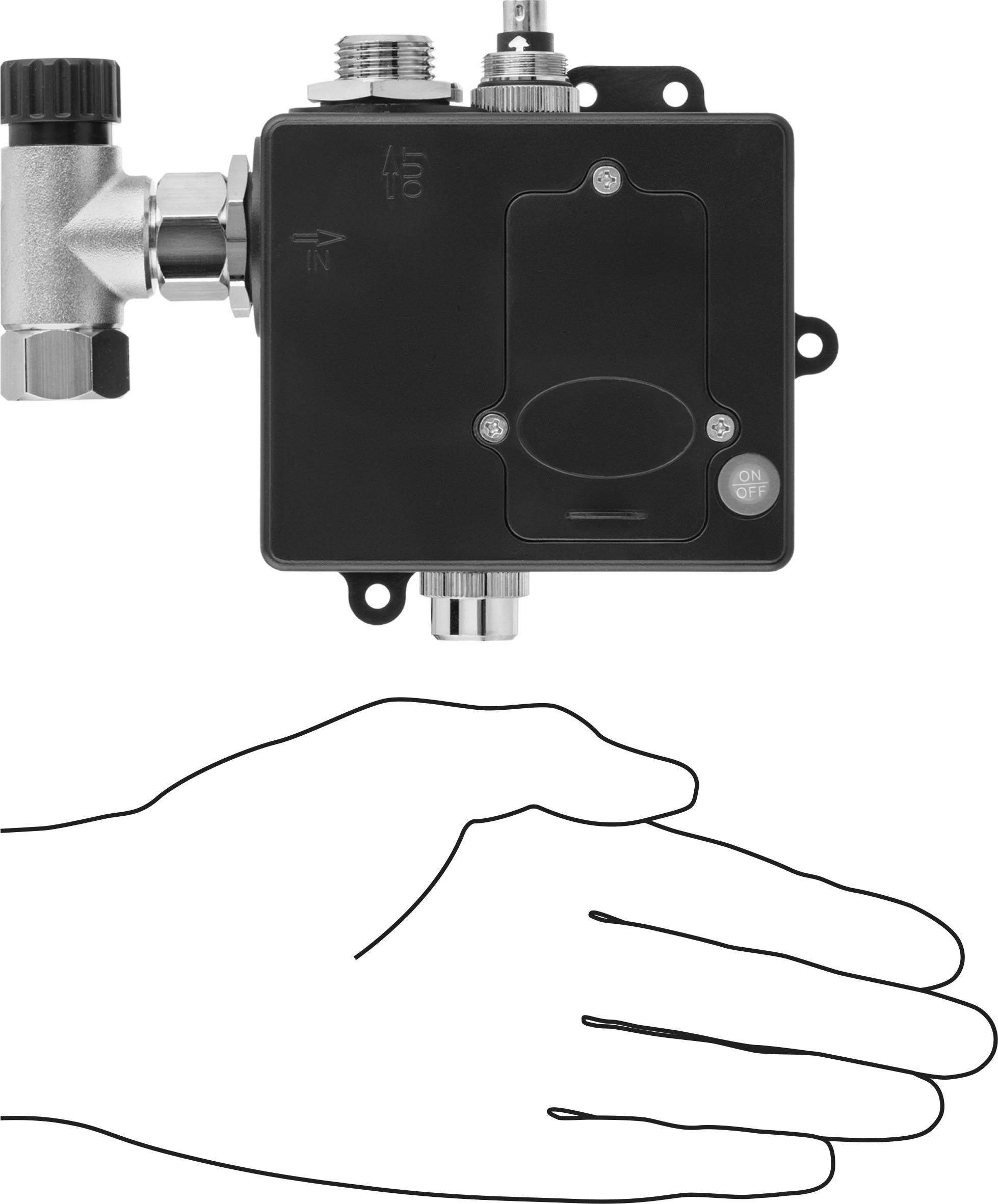 Dokunmatik Lavabo Musluğu Yedek Parçası, Model Numarası 5Ef-0001 Kontrol Modülü ve Filtre Grubu