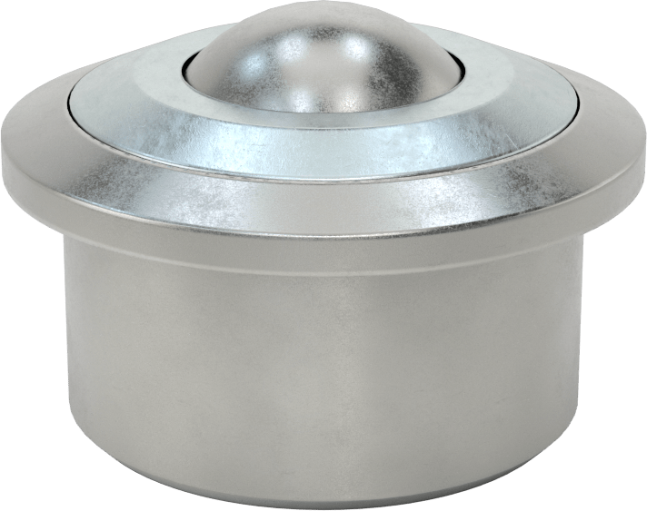 Presle Takma Bilyalı Aktarıcı, Ağır Hizmet Tipi, 1-1/8" Çapında Çelik Bilye, Çinko Kaplı Çelik Muhafaza