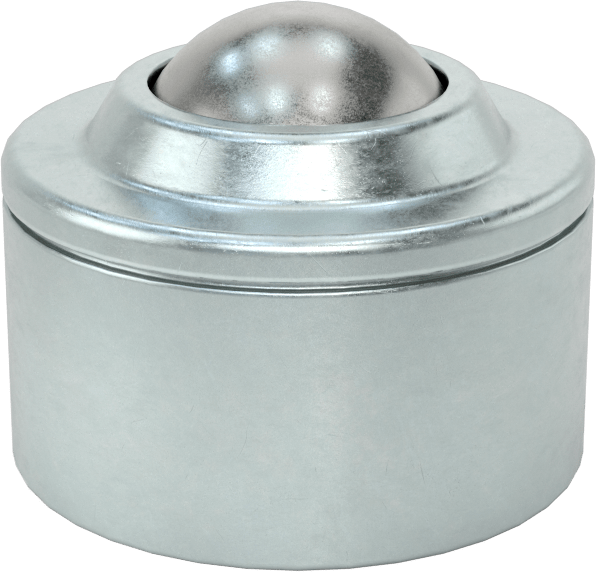 Presle Takma Bilyalı Aktarıcı, Çinko Kaplı Çelik Muhafaza, 1/2" Çaplı Çelik Bilye, 65 lbs. Kapasite