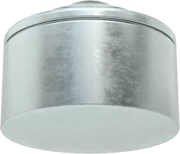 Presle Takma Bilyalı Aktarıcı, Çinko Kaplı Çelik Muhafaza, 1/2" Çaplı Çelik Bilye, 65 lbs. Kapasite