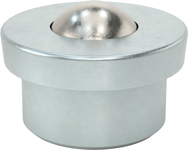 Presle Takma Bilyalı Aktarıcı, Çinko Kaplı Çelik Muhafaza, 5/8" Çaplı Paslanmaz Çelik Bilye, 125 lbs. Kapasite