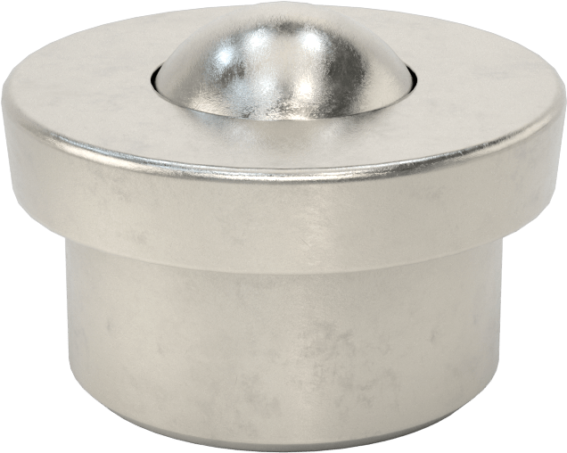 Presle Takma Bilyalı Aktarıcı, Paslanmaz Çelik Muhafaza, 5/8" Çaplı Paslanmaz Çelik Bilye, 125 lbs. Kapasite