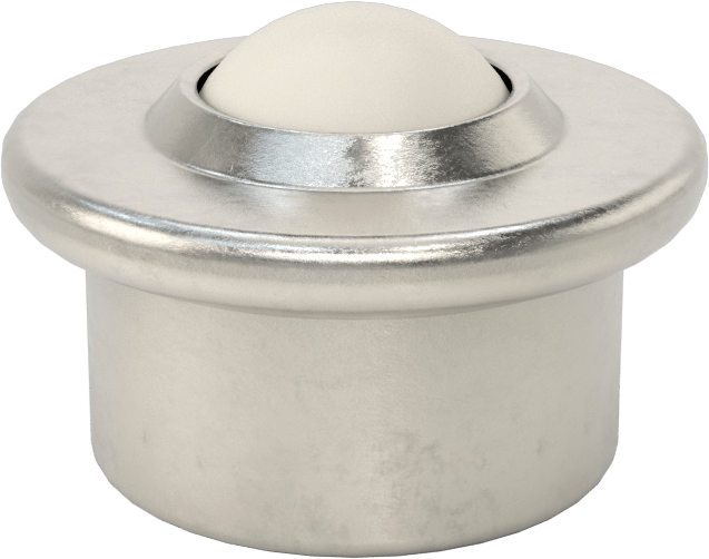 Presle Takma Bilyalı Aktarıcı, Paslanmaz Çelik Muhafaza, 5/8" Çaplı Naylon Top, 20 lbs Kapasite