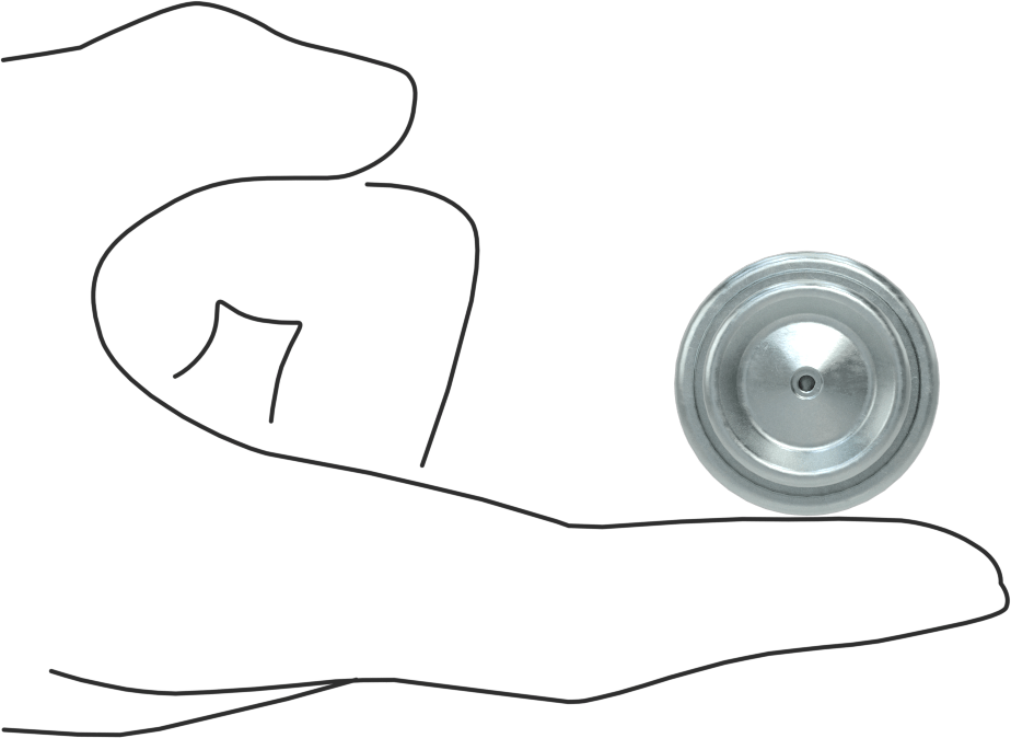 Presle Takma Bilyalı Aktarıcı, Çinko Kaplı Çelik Muhafaza, 5/8" Çaplı Çelik Bilye, 65 lbs. Kapasite
