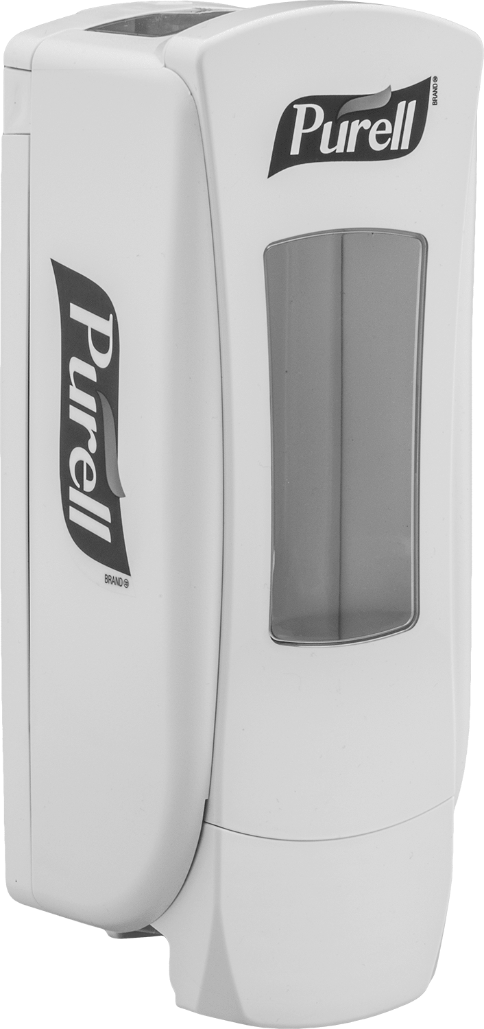 Purell El Dezenfektanı Kartuşu için İtmeyle Çalışan 12 inç Yüksekliğinde Dağıtıcı