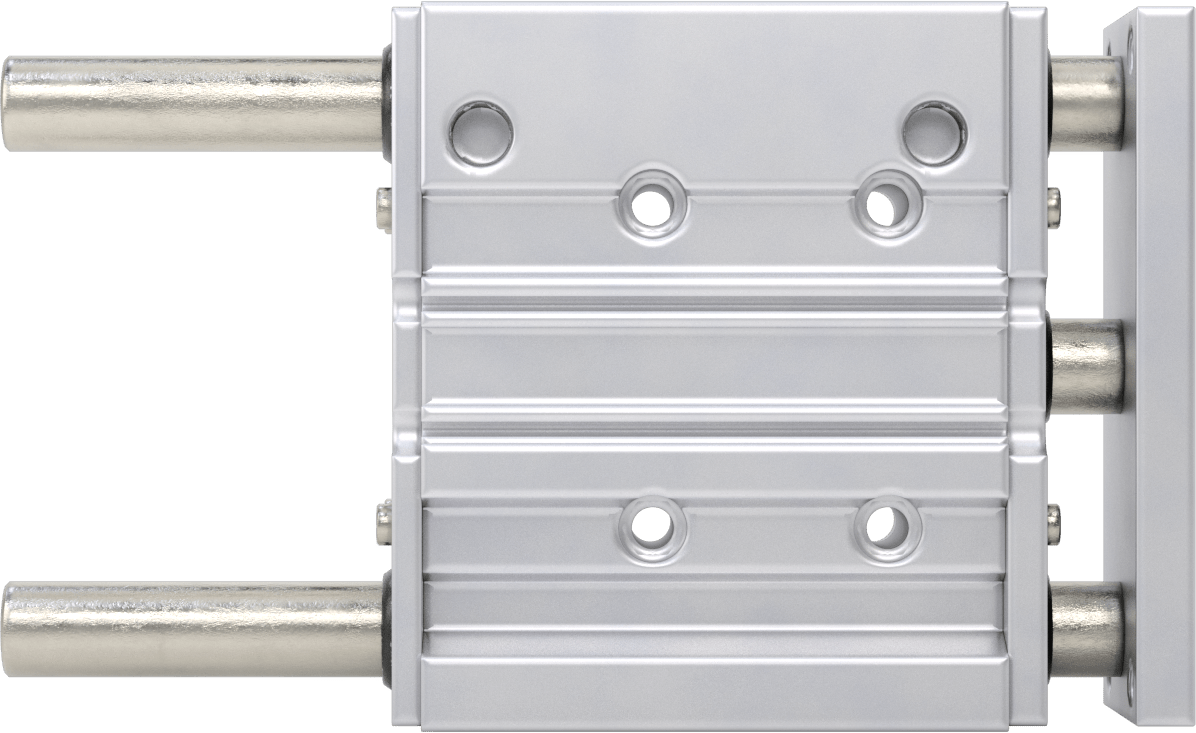 Toz Geçirmez Hava Sürgüsü, 2" Delik Boyutu, 3" Strok Uzunluğu