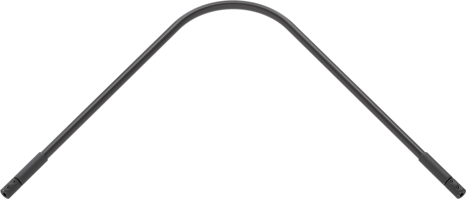 Dişli x Dişli Bağlantı Parçalı Ağır Hizmet Tipi Esnek Mil, Kovan Yatakları, 3 Fit Uzunluk, 1/4" Mil Çapı için, 1/2" OD