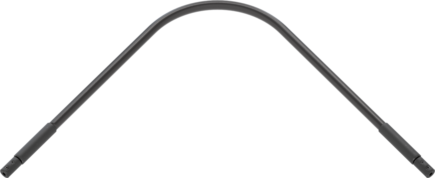 Dişli x Dişli Bağlantı Parçalı Ağır Hizmet Tipi Esnek Mil, Kovan Yatakları, 3 Fit Uzunluk, 1/4" Çap için, 19/32" OD