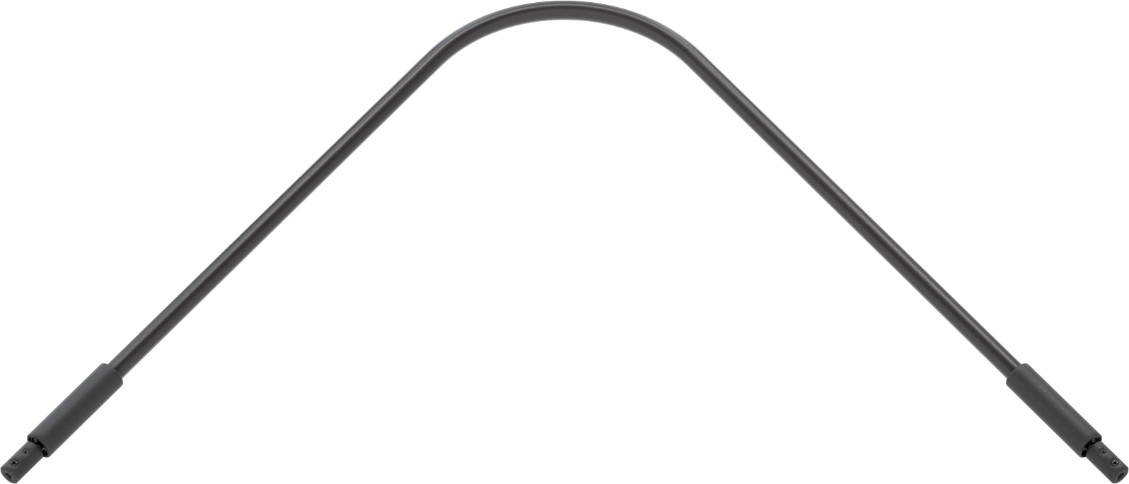 Dişli x Dişli Bağlantı Parçalı Ağır Hizmet Tipi Esnek Mil, Rulmanlar, 4 Fit Uzunluk, 1/4" Mil Çapı için, 19/32" OD