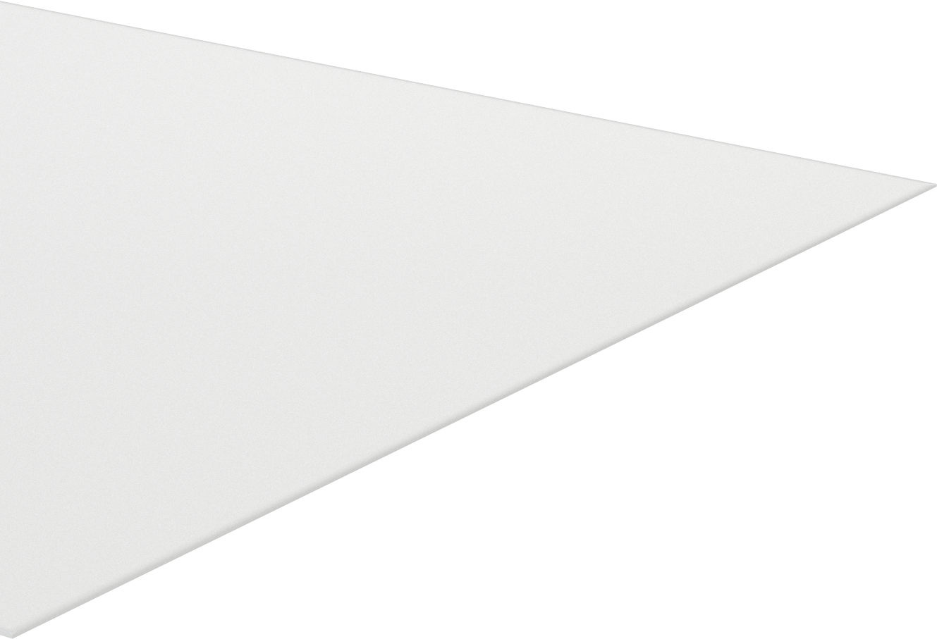 Çizilmeye Dayanıklı, Kolay Şekillendirilebilir PETG, 24" x 24" x 0.04"
