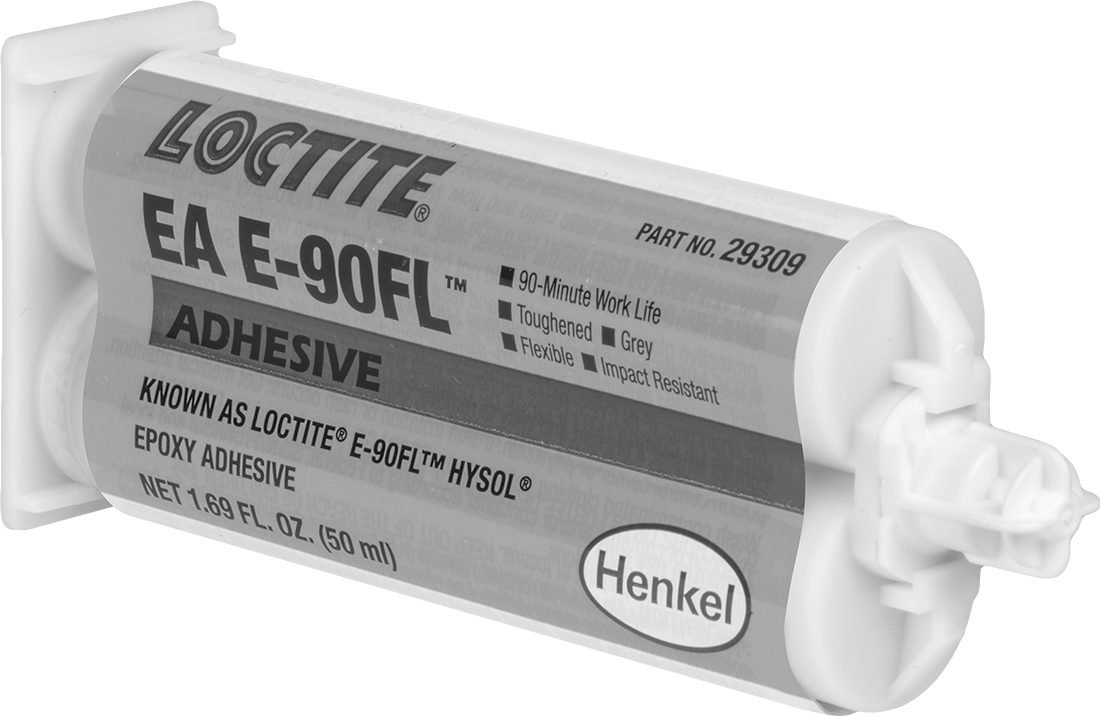 Yapısal Yapıştırıcı, Sertleştirilmiş Epoksi, Loctite® E-90FL, 1.69 oz.