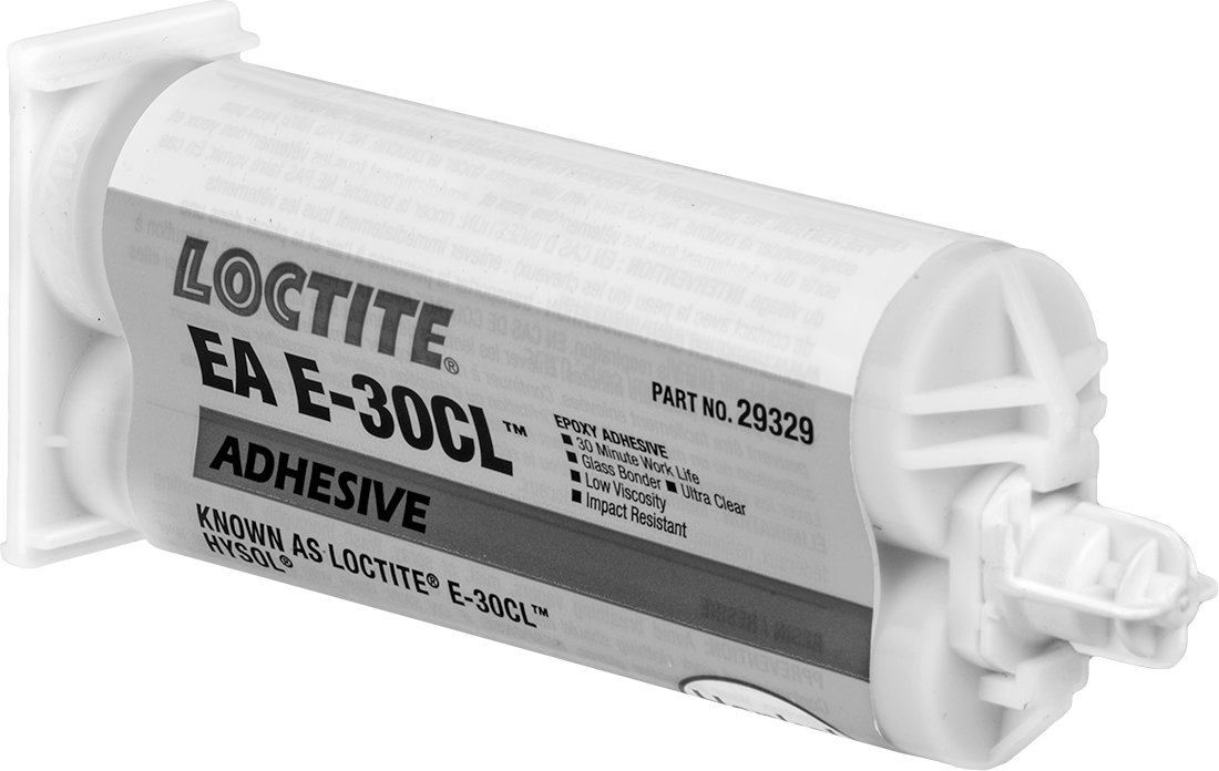 Yapısal Yapıştırıcı, Şeffaf Epoksi, Loctite® E-30CL, 1,69 FL.oz Kartuş