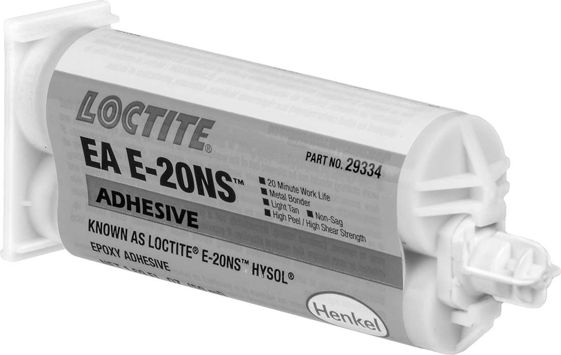 Yapısal Yapıştırıcı, Epoksi, Loctite® E-20NS, 1,69 FL. oz. Kartuş