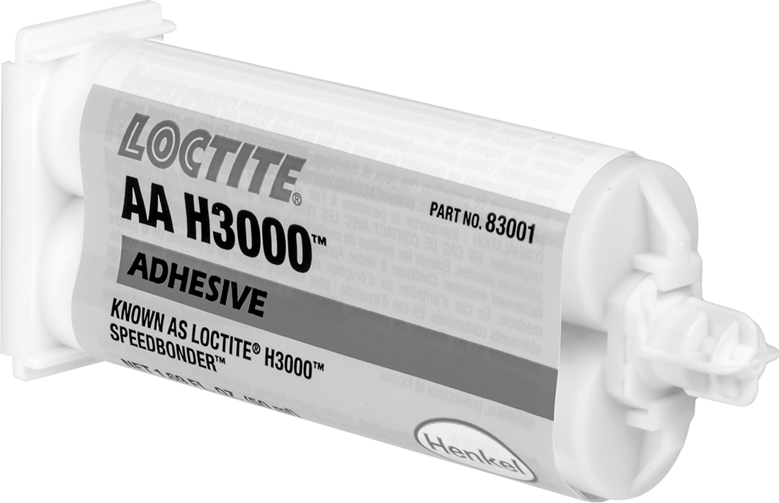Yapısal Yapıştırıcı, Akrilik, Loctite® H3000, 1,69 FL. oz. Kartuş