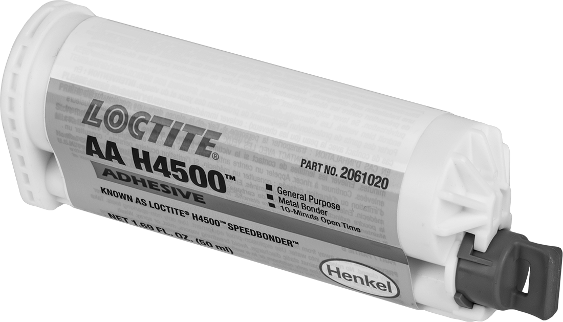 Yapısal Yapıştırıcı, Akrilik, Loctite® H4500, 1,69 FL. oz. Kartuş