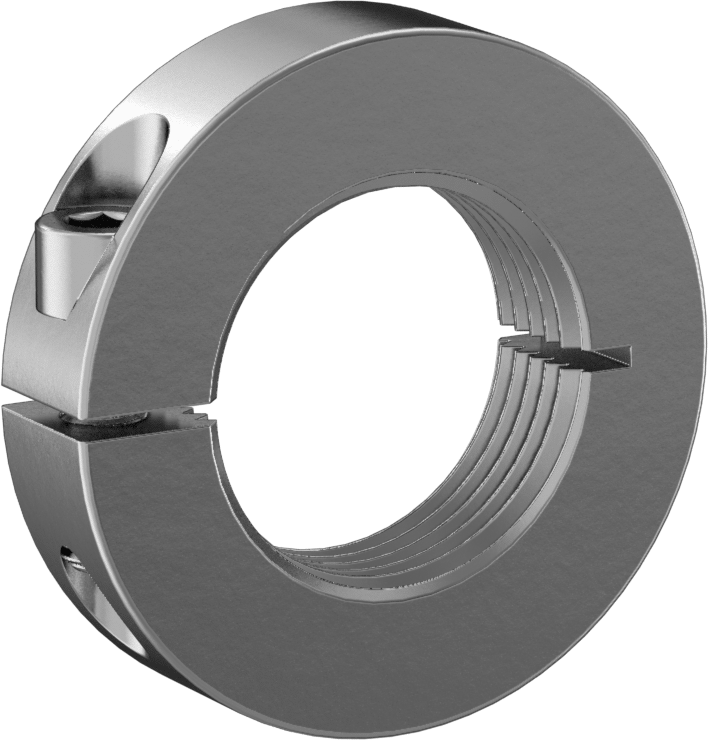 Dişli Çubuk Manşonu, 1-1/4"-12 Diş Boyutu için, 303 Paslanmaz Çelik