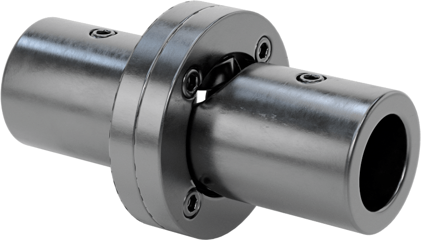 Hassas Tekli U-Eklem, Rulmanlı Mafsal, 303 Paslanmaz Çelik, 1“ Çap x 1-1/2” Derinlikte Mil için