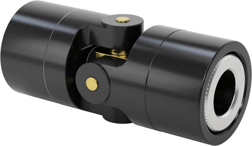 Hassas Tekli U-Eklem, Pim ve Blok Bağlantısı, 5/8“ Çap x 27/32” Derinlikte Mil için