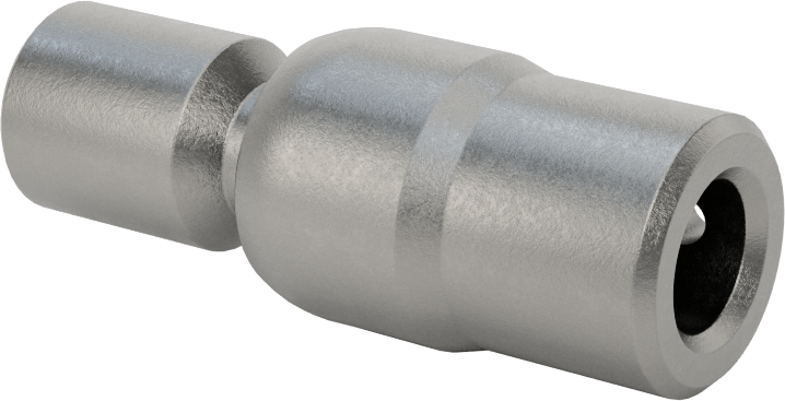 Küresel ve Soket U-Eklem, Çelik, 3/8“ Çap x 9/16” Derinlikli Mil