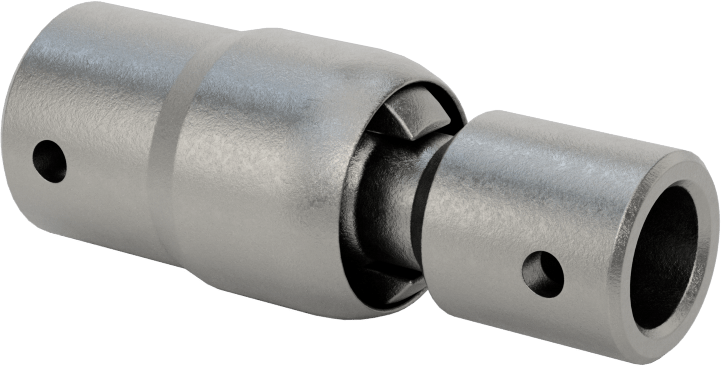 Küresel ve Soket U-Eklem, Çelik, 3/8“ Çap x 9/16” Derinlikli Mil