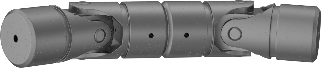 İşlenebilir Delikli Çift U-Eklem, 1-1/8" Çap için