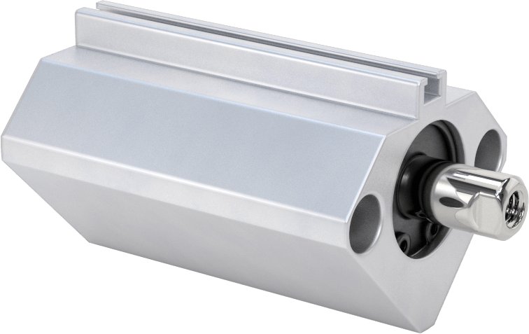 Çift Uçlu Kompakt Hidrolik Silindirler, 3/4" Delik Çapı, 1/2" Strok Uzunluğu