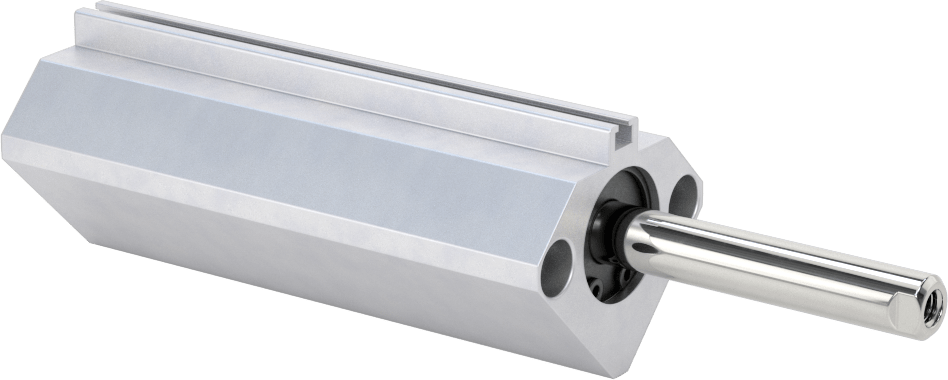 Çift Uçlu Kompakt Hidrolik Silindirler, 3/4" Delik Çapı, 2" Strok Uzunluğu