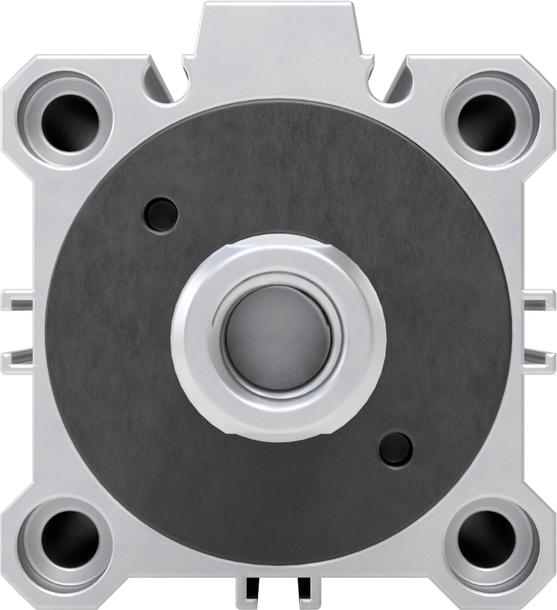Çift Uçlu Kompakt Hidrolik Silindirler, 1-1/2" Delik Çapı, 2" Strok Uzunluğu
