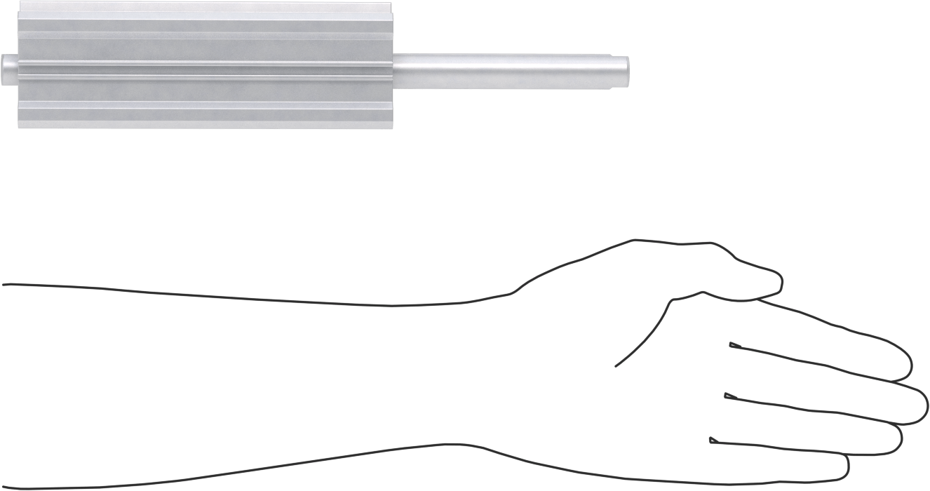 Çift Uçlu Kompakt Hidrolik Silindirler, 1-1/2" Delik Çapı, 4" Strok Uzunluğu