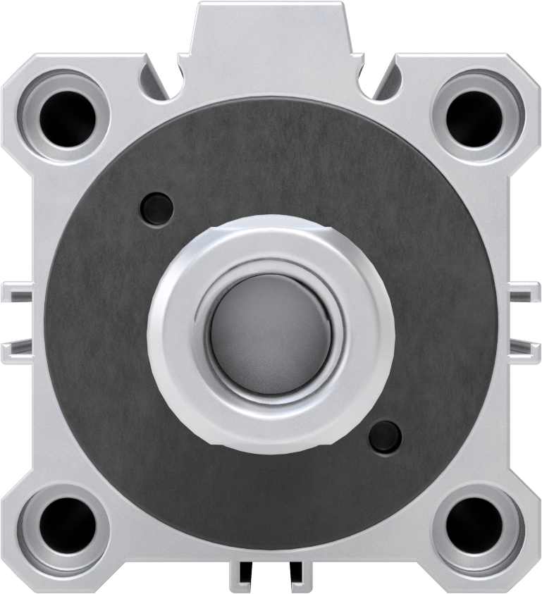 Çift Uçlu Kompakt Hidrolik Silindirler, 1-1/2" Delik Çapı, 4" Strok Uzunluğu