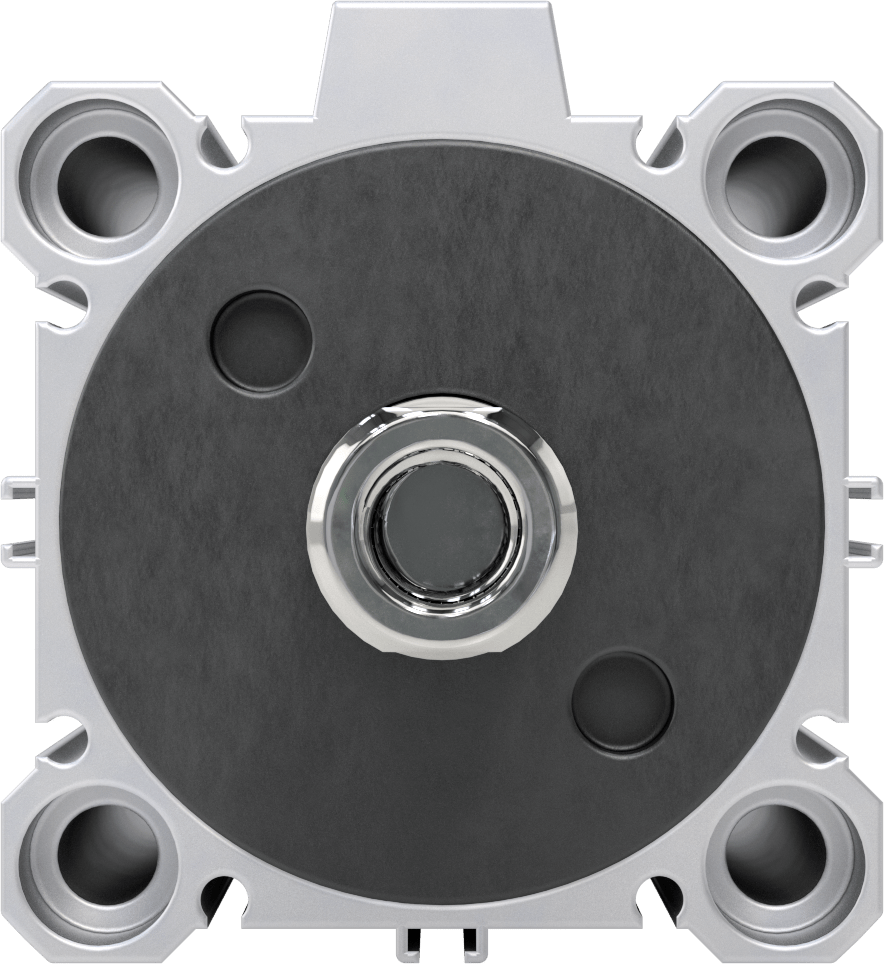 Çift Uçlu Kompakt Hidrolik Silindirler, 2-1/2" Delik Çapı, 2" Strok Uzunluğu