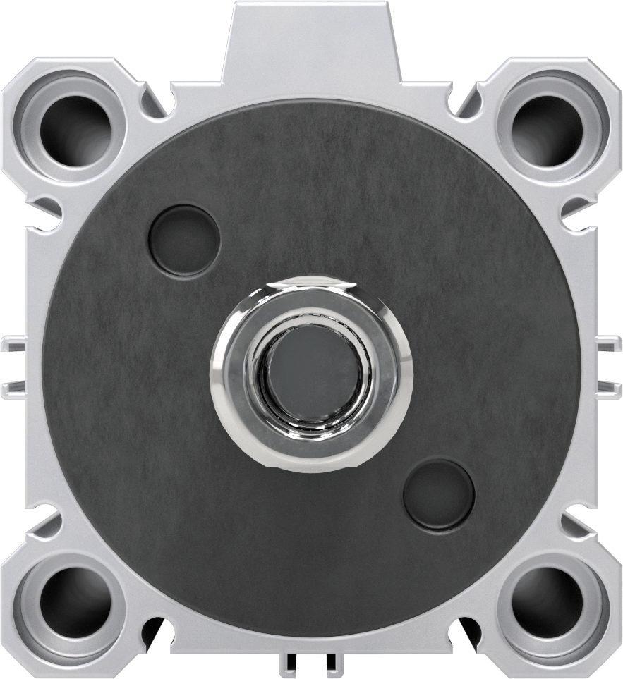 Çift Uçlu Kompakt Hidrolik Silindirler, 2-1/2" Delik Çapı, 3" Strok Uzunluğu