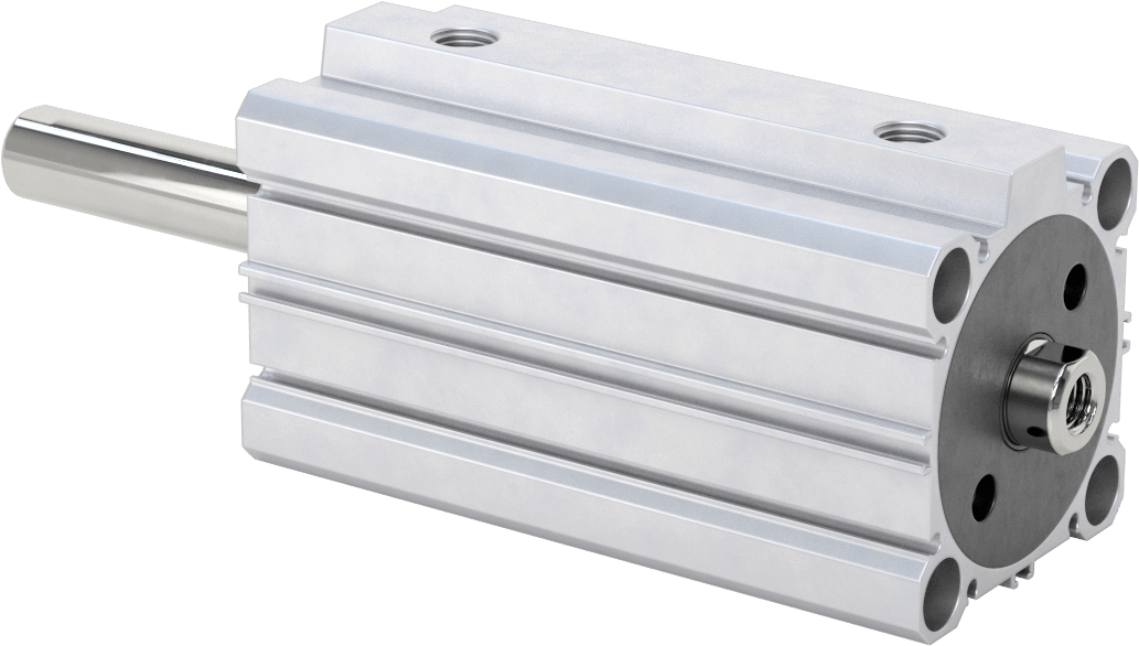 Çift Uçlu Kompakt Hidrolik Silindirler, 2-1/2" Delik Çapı, 3" Strok Uzunluğu