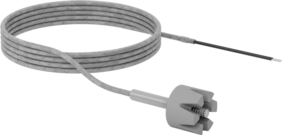 Yüzeyler için Termokupl Probu, Manyetik, Tip J, Tel Uçları, 1/2" Prob Uzunluğu